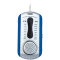 Naxa AM/FM Mini Pocket Radio with Speaker (Blue) NR721BL